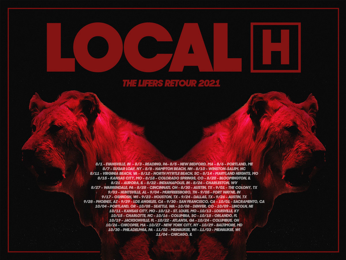 Local H live tour poster 2026